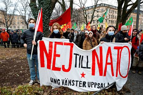 Tukholmassa järjestettiin tammikuussa mielenosoitus, jossa vastustettiin Ruotsin Nato-jäsenyyttä ja Turkin presidentti Recep Tayyip Erdoğania. 