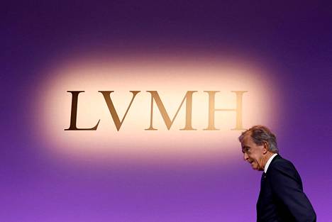 LVMH:ta luotsaa maailman varakkain mies Bernard Arnault.