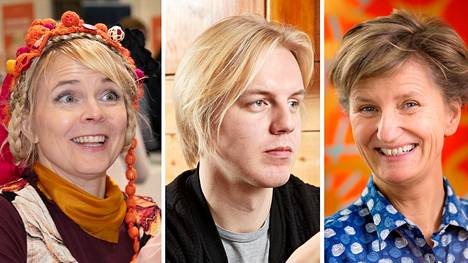 Heli Laaksonen, Antti Rönkä ja Minna Lindgren ovat mukana ensimmäistä kertaa järjestettävässä Naantalin Kirjajuhlat -tapahtumassa.