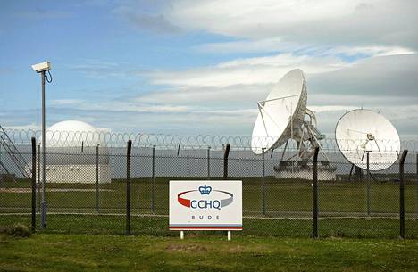 GCHQ:n tukikohta Cornwallissa Lounais-Englannissa.