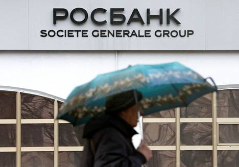 Rosbankin konttori Moskovassa. 