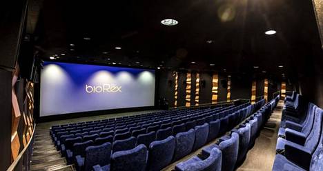 Kuva Bio Rexin Hämeenlinnan elokuvateatterista. Uuteen teatteriin tulee samoja elementtejä.