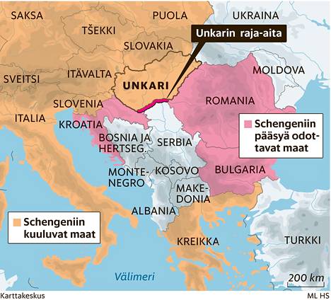 Siirtolaiskriisi kiristää Unkarin ja sen naapureiden välejä - Kotimaa |  