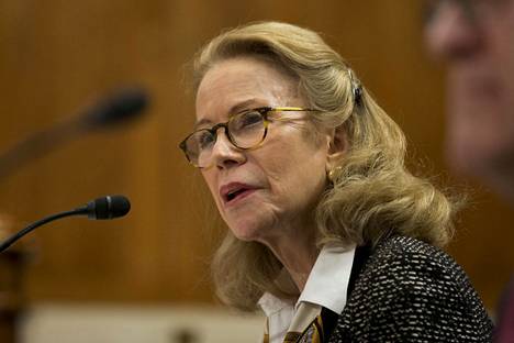 Kathleen Hartnett White oli keskiviikkona senaatin ympäristövaliokunnan tentattavana.