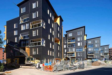 Haso on viime vuosina rakennuttanut paljon uusia asuntoja. Vuonna 2015 rakenteilla oli kerrostaloja Pukinmäessä.