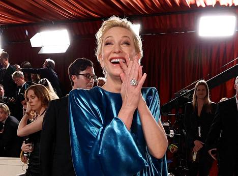 Cate Blanchett on ehdolla parhaan naispääosan Oscarin voittajaksi.