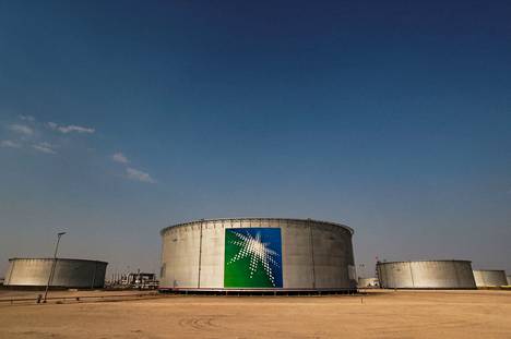 Saudi-Arabian valtiollisen öljy-yhtiön Saudi Aramcon Abqaiqin-jalostamo maan itäosassa. 