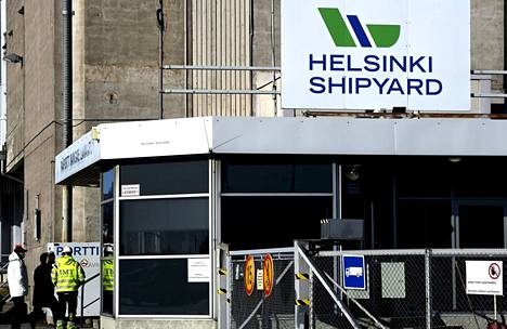 Venäläisomisteinen Helsinki Shipyard -telakka sijaitsee Helsingin Hietalahdessa.