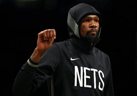 Kevin Durant pelasi 1,5 kautta Brooklyn Netsissä.