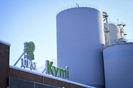 UPM:n Kymin tehdas Kouvolassa.