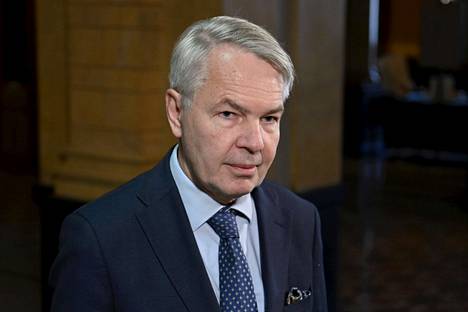Ulkoministeri Pekka Haavisto (vihr) kommentoi Itämerellä sijaitsevien kaasuputkien vuotoja.