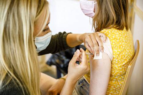 Yli 12-vuotiaiden lasten rokotukset käynnistyivät elokuussa. 