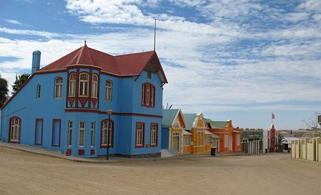 Lüderitzissa asuu edelleen pieni saksalaisvähemmistö.