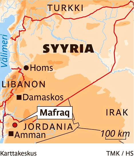 Syyrialainen hävittäjälentäjä pakeni Jordanian puolelle - Ulkomaat 