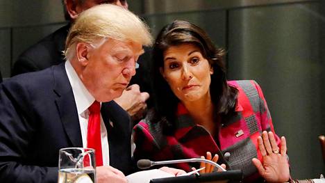 Axios ja Reuters: Trumpin luotto­pelurina pidetty Yhdys­valtain YK-lähettiläs Nikki Haley on eronnut