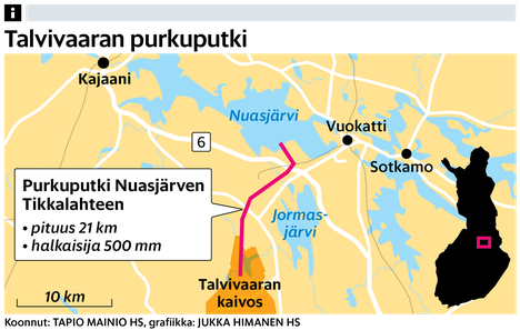 Talvivaaran purkuputkea vastustava Kainuun karvalakkilähetystö sai tylyn  vastaanoton Oulussa - Kotimaa 