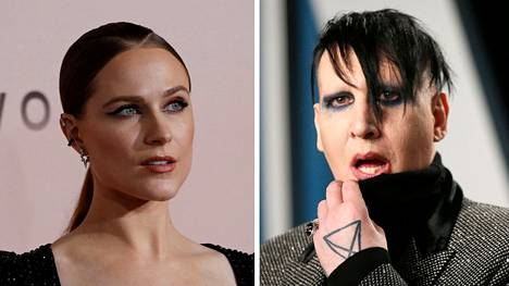 Evan Rachel Wood ja Marilyn Manson vuonna 2020.