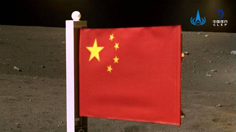 Avaruus | Kiina pystytti lippunsa Kuuhun toisena valtiona maailmassa