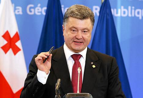Ukrainan presidentti Petro Porošenko