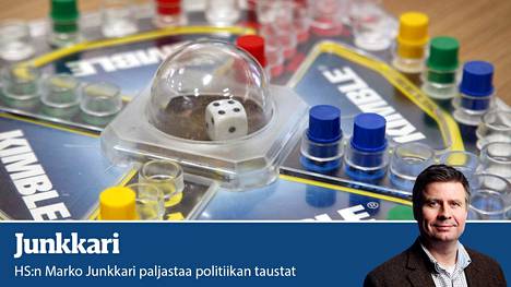 Arhinmäki ja ”Kimble-piirit” tuohtuivat Marko Junkkarin kolumnista – Suora lähetys juuri nyt: Poliitikko, ekonomisti, shakki­mestari ja lapsi pelaavat Kimbleä