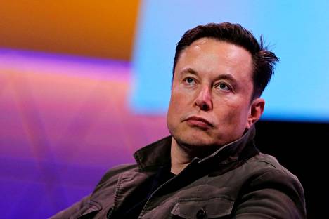 Tesla-miljardööri Elon Musk. 