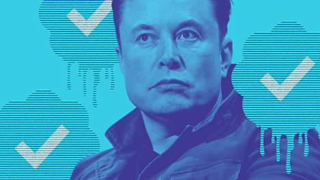 Elon Musk teki Twitterin sinisestä varmistusmerkistä maksullisen. Alkuperäiset varmistusmerkit katosivat tileiltä huhtikuussa. 