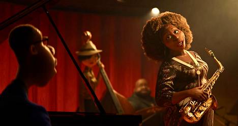 Soulissa musiikinopettaja Joe Gardner (Jamie Foxx) haaveilee jazz-pianistin urasta ja saakin mahdollisuuden soittaa Dorothea Williamsin (Angela Bassett) kvartetissa.