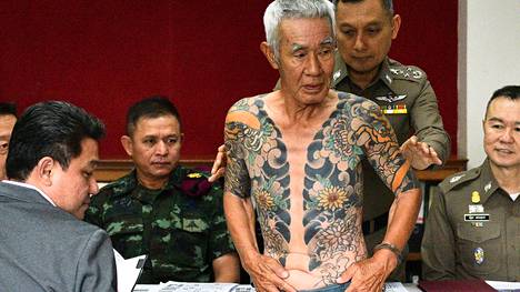 Japanilainen jengipomo jäi kiinni pakoiltuaan 14 vuotta Thaimaassa – varomaton tatuointien esittely koitui murhaepäillyn kohtaloksi