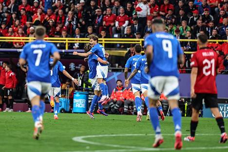 Italy's 1-1 equalizer came in the 11th minute of the game, and the 2-1 goal that became the winning goal just five minutes later.