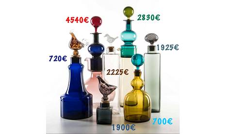 Kaj Franckin värikäs lasisuunnittelu on keräilijöiden suosiossa. 