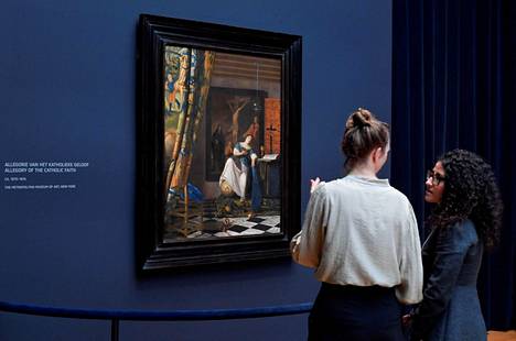 Johannes Vermeerin tuotantoa esittelevä näyttely on esillä Rijksmuseumissa Amsterdamissa.