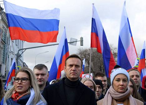 Aleksei Navalnyi helmikuussa 2020. Elokuussa 2020 hänet yritettiin murhata.