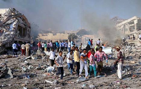 Mogadishussa Somaliassa tapahtui 14. lokakuuta 2017 tuhoisa räjähdys, jossa kuoli satoja ihmisiä.