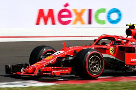 Kimi Räikkönen myöntää, että Ferrarilla on paljon töitä edessään: ”Tämä oli  mitä normaalein Meksiko” - Urheilu 