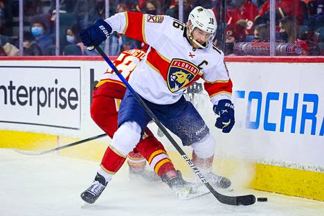 Aleksander Barkov on tehnyt NHL:ssä 499 tehopistettä.