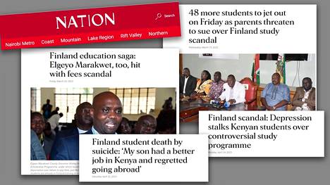 Kenialaisessa Nation-mediassa on arvosteltu tänä keväänä kovin sanoin Suomeen kytköksissä olevaa ohjelmaa.