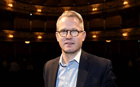 Svenska Teaternin johtaja Joachim Thibblin marraskuussa 2019.
