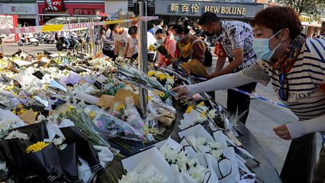 Kiina | Kuusi ihmistä kuoli ja 14 loukkaantui veitsi­hyökkäyksessä Kiinassa