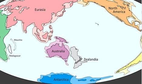 Saako maailma uuden mantereen? ”Jos joku vetäisi tulpan pois merenpohjasta  ja pinta laskisi”, Zealandia paljastuisi - Tiede 