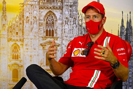 Sebastian Vettel on ajanut Ferrarilla kuuden kauden ajan.