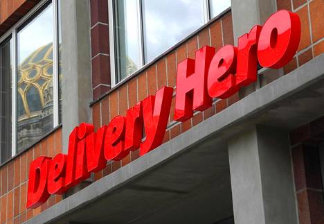Delivery Heron liiketila Berliinissä.