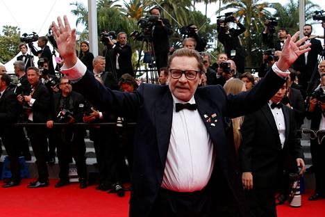 Berger saapumassa Saint-Laurent-elokuvan näytökseen Cannesin elokuvajuhlissa vuonna 2014.