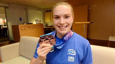 EM-mitalit nostivat uimari Jenna Laukkasen epä­toivon suosta: ”Pystyin hengittämään rauhassa”
