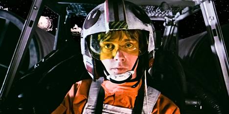 Mark Hamill esitti Luke Skywalkeria elokuvassa Tähtien sota (1977).