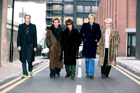 Duran Duran -yhtyeen jäsenet kuvattuna 2000-luvun alussa.
