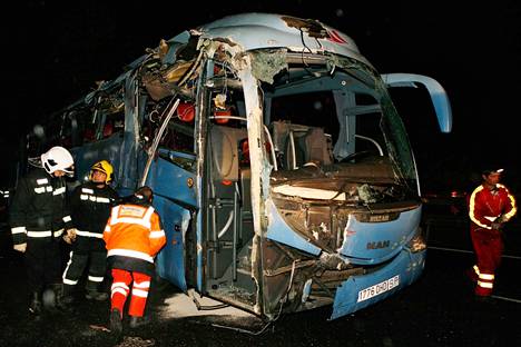 Málagan tuhoisassa bussiturmassa kuoli yhdeksän suomalaista vuonna 2008.
