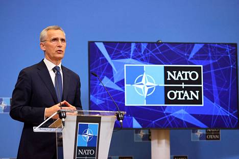 Naton pääsihteeri Jens Stoltenberg. 