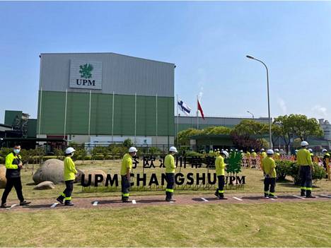 UPM:n Changshun tehtaalla organisoitiin vastikään uudet koronatestauspaikat, jotta paikallisviranomaisten vaatimukset täyttyvät ja tuotanto sujuu.