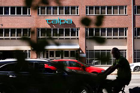 Helsingin kaupungin taloushallintopalvelu Talpa sijaitsee Sörnäisten Rantatiellä.