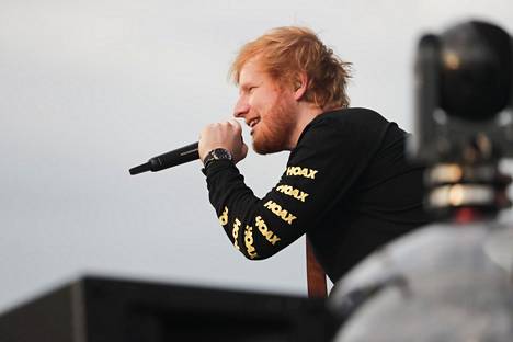 Ed Sheeran konsertoi Malmin lentokentällä Helsingissä tiistaina ja keskiviikkona.